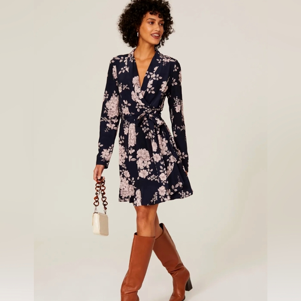 Marissa Webb Floral Wrap Dress Size 10